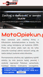 Mobile Screenshot of motoopiekun.pl